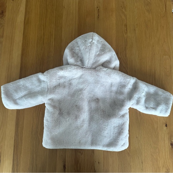 Zara Cream and Brown Baby Jacket - Picture 3 of 3